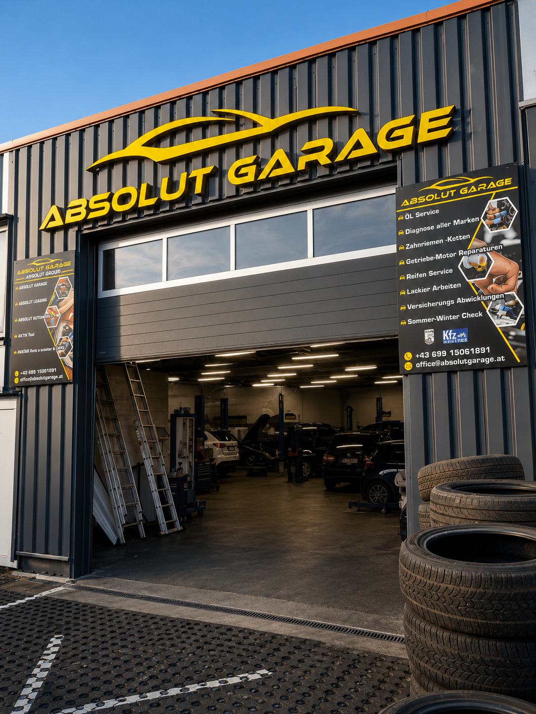 ABSOLUT GARAGE Referenzprojekt